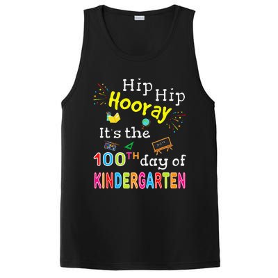 100 Days Of School Gifts For Kindergarten Teacher PosiCharge Competitor Tank