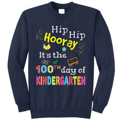 100 Days Of School Gifts For Kindergarten Teacher Sweatshirt