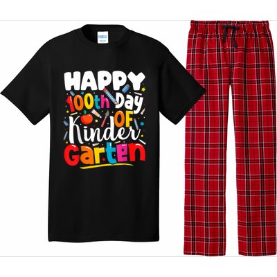 100th Day Of Kindergarten Teachers 100 Days Of School Cool Gift Pajama Set