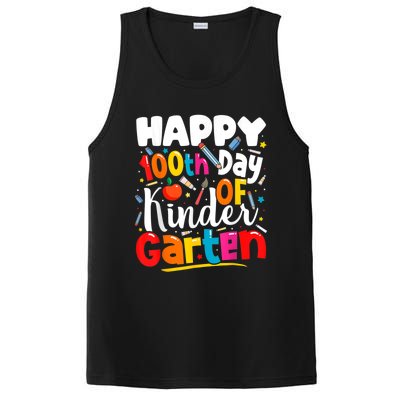 100th Day Of Kindergarten Teachers 100 Days Of School Cool Gift PosiCharge Competitor Tank