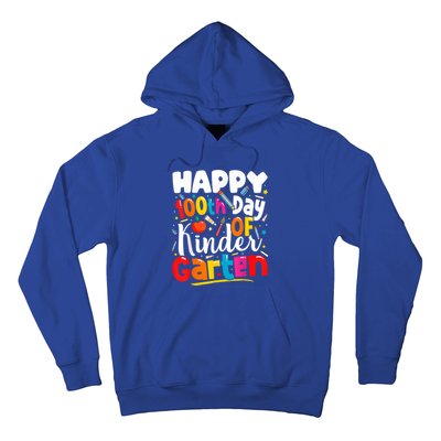 100th Day Of Kindergarten Teachers 100 Days Of School Cool Gift Hoodie