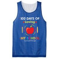 100 Days Of School Assistant Principal Funny Quote Cute Gift Mesh Reversible Basketball Jersey Tank