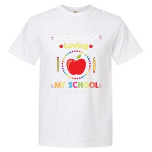 100 Days Of School Assistant Principal Funny Quote Cute Gift Garment-Dyed Heavyweight T-Shirt