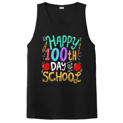 100 Days Of School Teacher Gift PosiCharge Competitor Tank