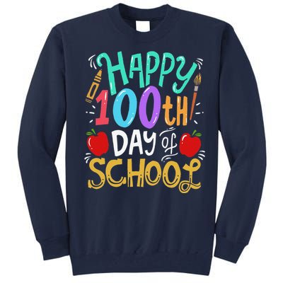 100 Days Of School Teacher Gift Tall Sweatshirt