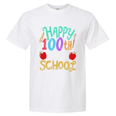 100 Days Of School Teacher Gift Garment-Dyed Heavyweight T-Shirt