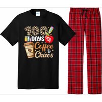 100 Days Of Coffee And Chaos 100th Day Of School Leopard Pajama Set