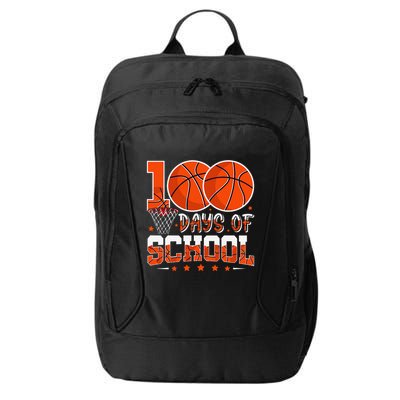 100 Days Of School Basketball Player 100th Day Balls City Backpack