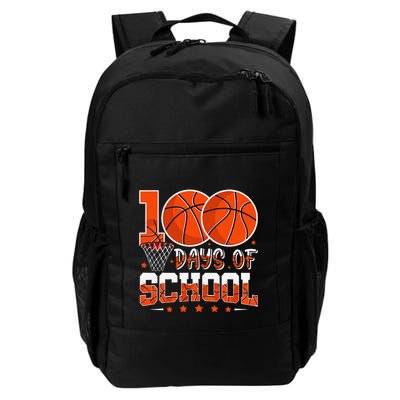 100 Days Of School Basketball Player 100th Day Balls Backpack