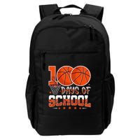 100 Days Of School Basketball Player 100th Day Balls Backpack