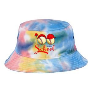 100 Days Of School Baseball Teacher 100th Day Of School Tie Dye Newport Bucket Hat