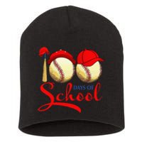 100 Days Of School Baseball Teacher 100th Day Of School Short Acrylic Beanie