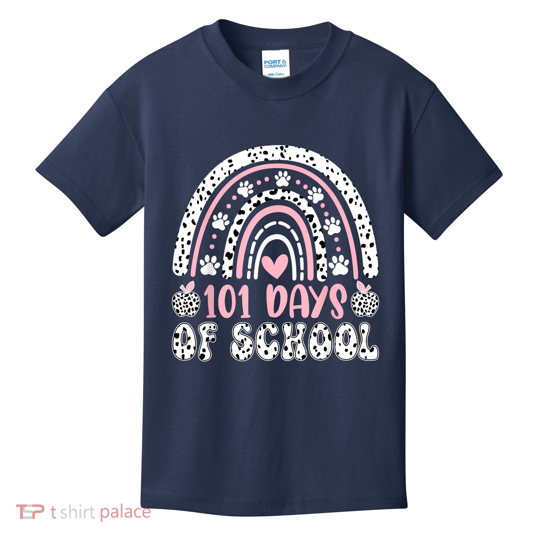 101 Days Of School Today 101 Days Smarter Lovers Kids T-Shirt