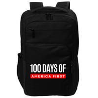 100 Days Of America First Funny Trump Impact Tech Backpack