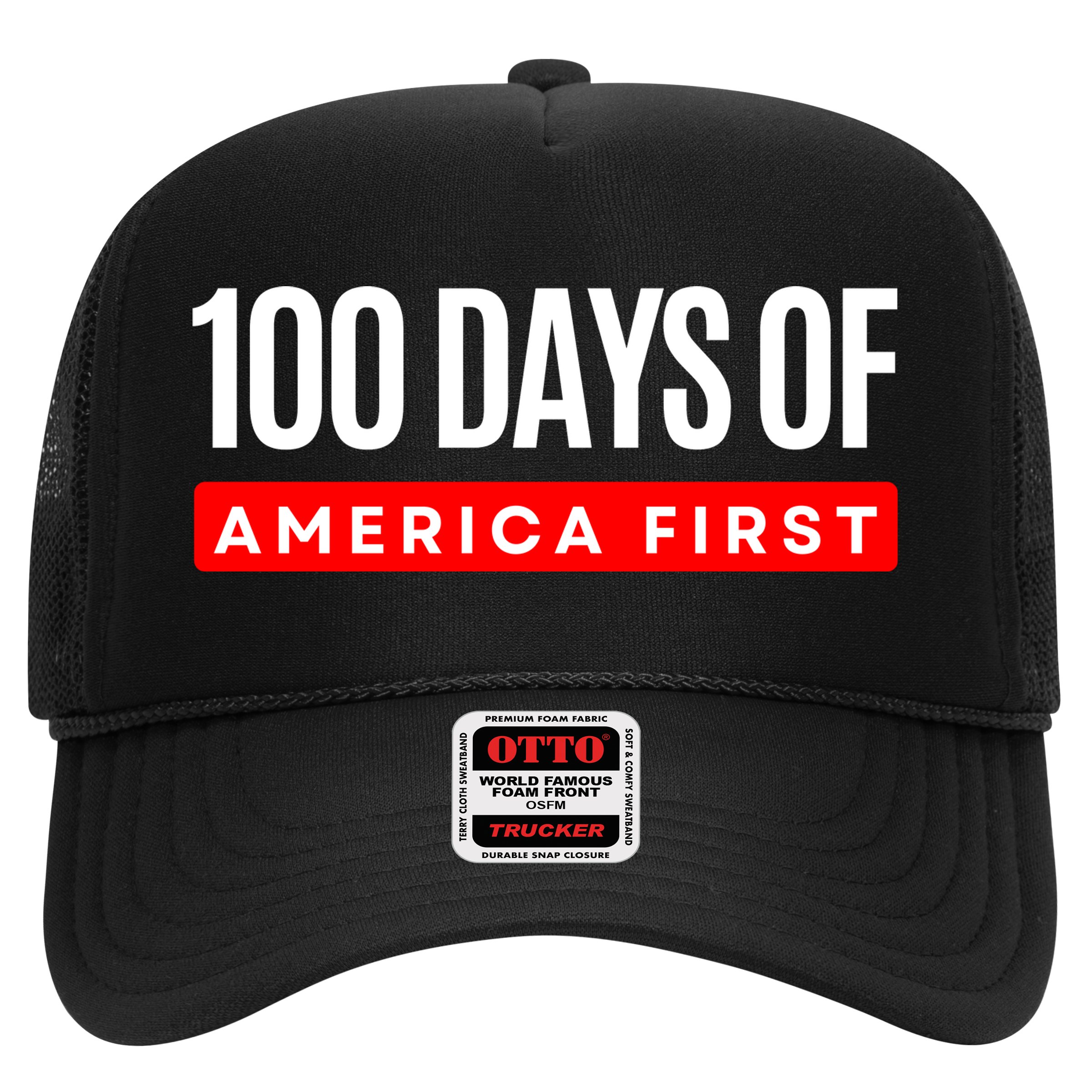 100 Days Of America First Funny Trump Hat