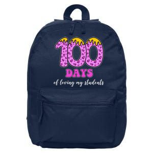 100 Days Of Loving My Students Teacher Celebration 16 in Basic Backpack