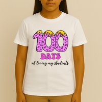 100 Days Of Loving My Students Teacher Celebration T-Shirt
