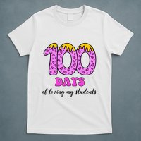100 Days Of Loving My Students Teacher Celebration T-Shirt