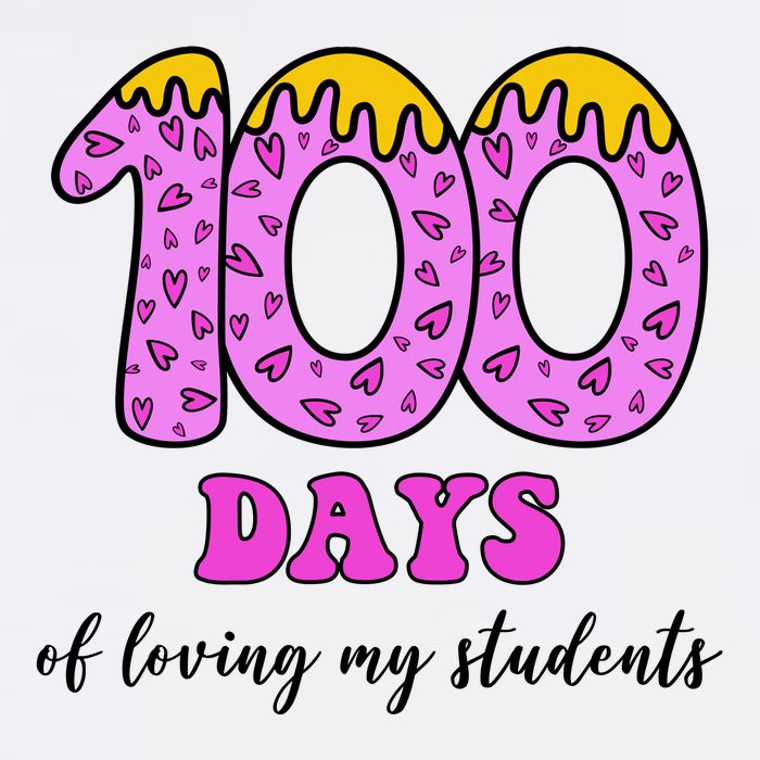 100 Days Of Loving My Students Teacher Celebration T-Shirt