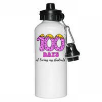 100 Days Of Loving My Students Teacher Celebration Aluminum Water Bottle