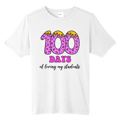 100 Days Of Loving My Students Teacher Celebration Tall Fusion ChromaSoft Performance T-Shirt