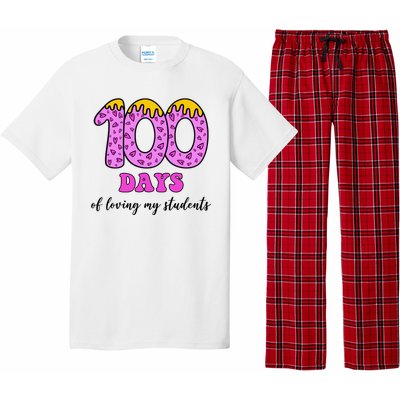 100 Days Of Loving My Students Teacher Celebration Pajama Set