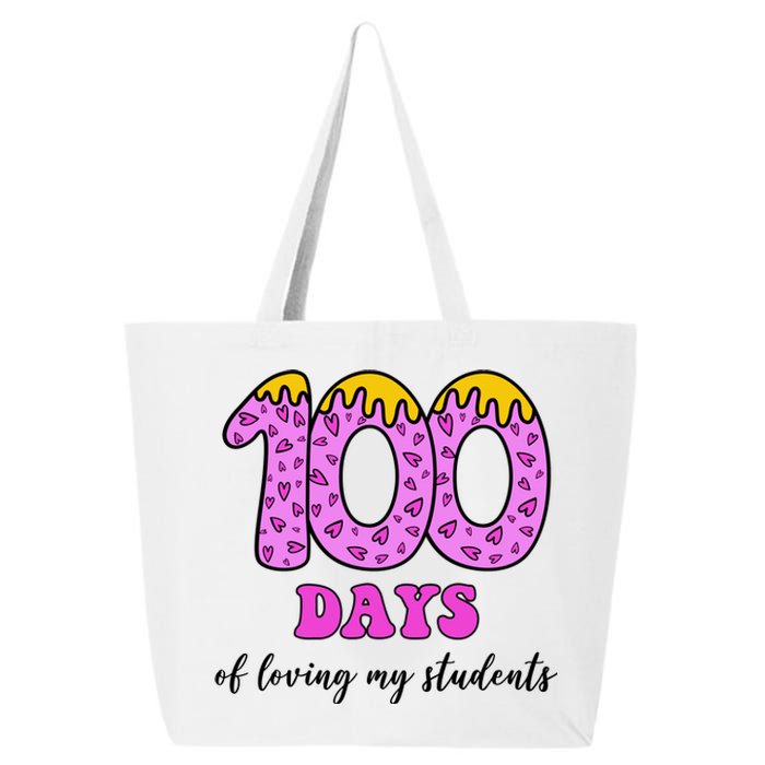 100 Days Of Loving My Students Teacher Celebration 25L Jumbo Tote