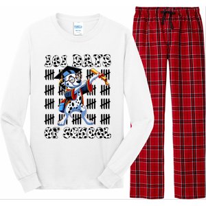 100 Days Of School Dalmatian Dog Boy Girl 100 Days Smarter Long Sleeve Pajama Set