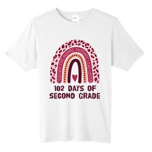 102 Day Of 2nd Grade Rainbow 102 Day Of Second Grade Tall Fusion ChromaSoft Performance T-Shirt