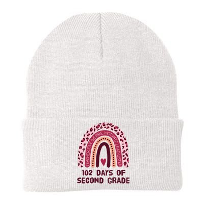 102 Day Of 2nd Grade Rainbow 102 Day Of Second Grade Knit Cap Winter Beanie