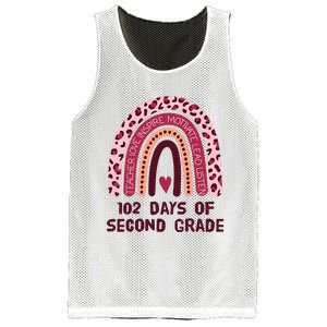 102 Day Of 2nd Grade Rainbow 102 Day Of Second Grade Mesh Reversible Basketball Jersey Tank