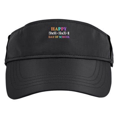 100 Days Of School Math Formula 100th Day Of School Teacher Adult Drive Performance Visor