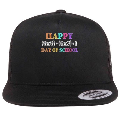 100 Days Of School Math Formula 100th Day Of School Teacher Flatbill Hat