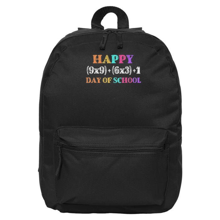 100 Days Of School Math Formula 100th Day Of School Teacher 16 in Basic Backpack