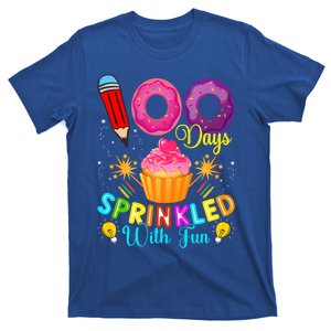 100th Day Of School 100 Days Sprinkled With Fun Cupcake Funny Gift T-Shirt