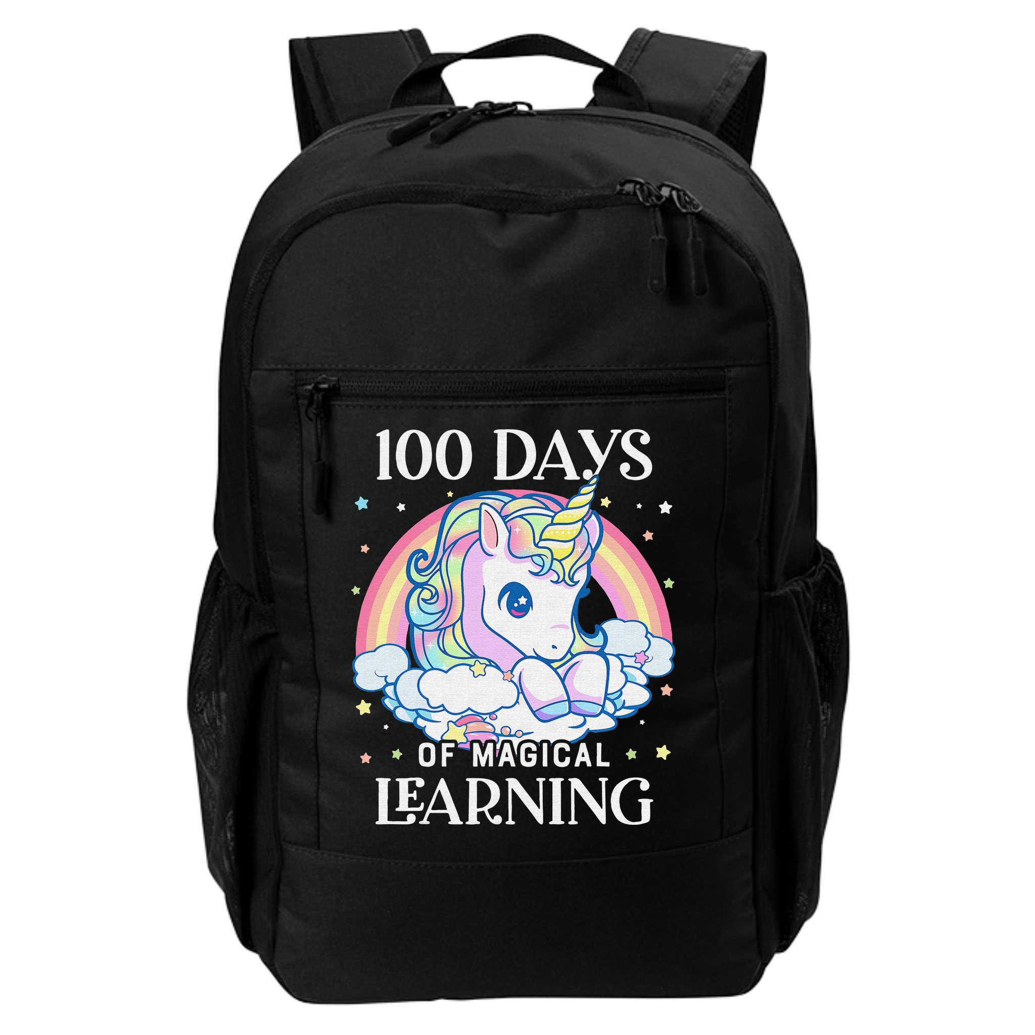 100th Day of School Unicorn 100 Magical Days Teacher Girls Backpack