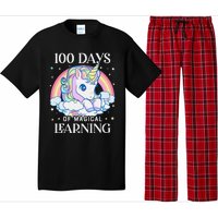 100th Day of School Unicorn 100 Magical Days Teacher Girls Pajama Set