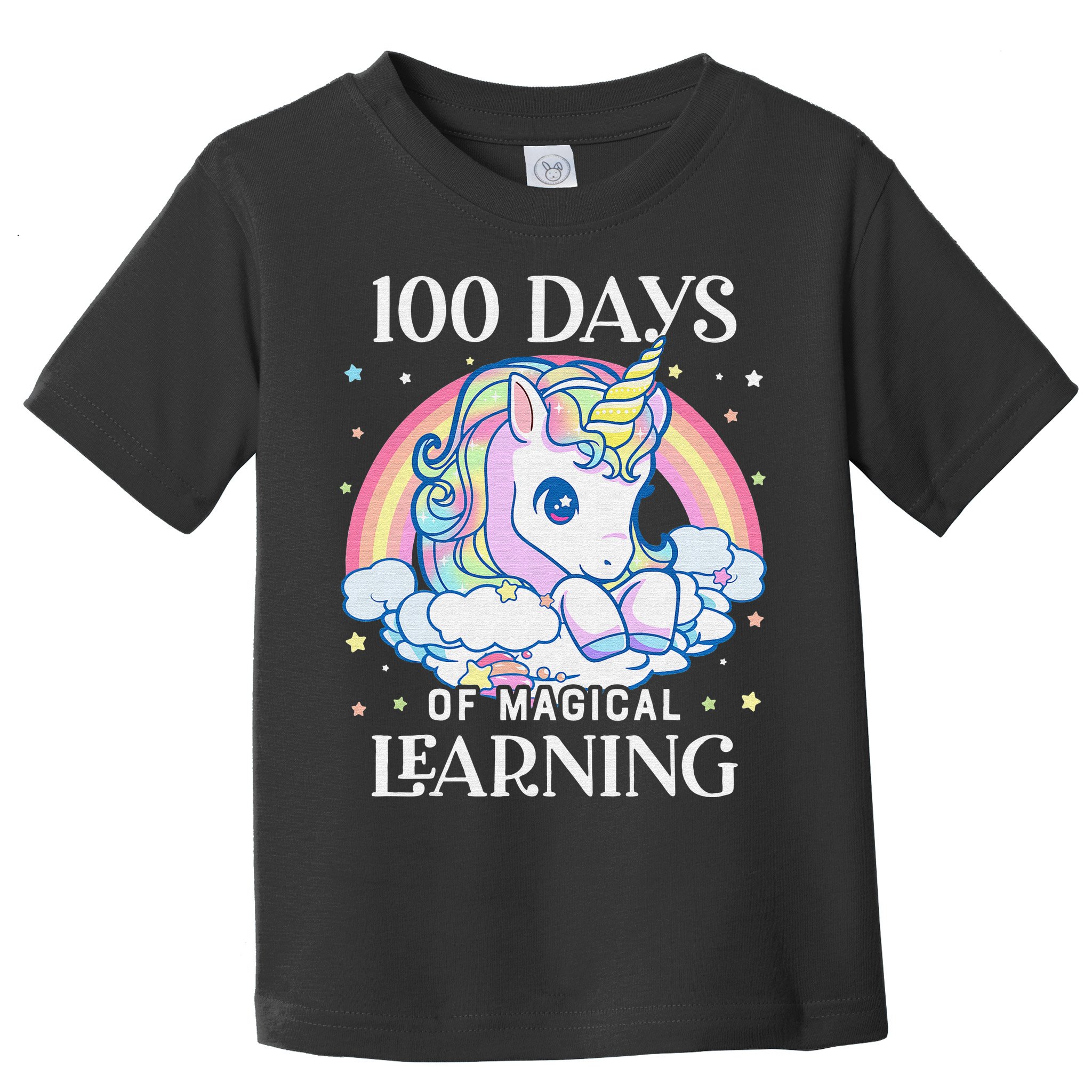 100th Day of School Unicorn 100 Magical Days Teacher Girls Toddler T-Shirt