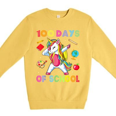 100 Days Of School Premium Crewneck Sweatshirt