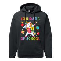 100 Days Of School Performance Fleece Hoodie