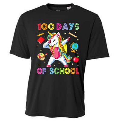 100 Days Of School Cooling Performance Crew T-Shirt