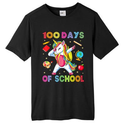 100 Days Of School Tall Fusion ChromaSoft Performance T-Shirt