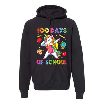 100 Days Of School Premium Hoodie