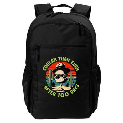 100 Days Of School Cooler Than Ever Cactus Retro Gift Backpack