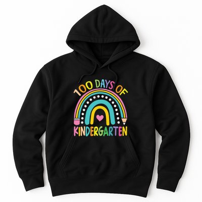 100th Day Of Kindergarten Teacher 100 Days Smarter Gift Hoodie