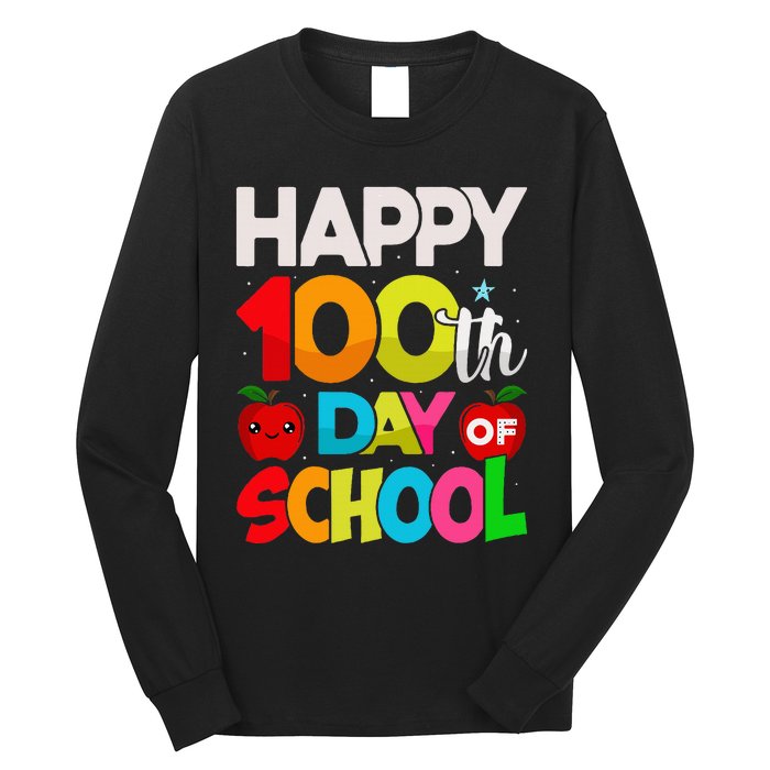 100 Days Of School Teacher Student Long Sleeve Shirt