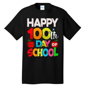 100 Days Of School Teacher Student Tall T-Shirt