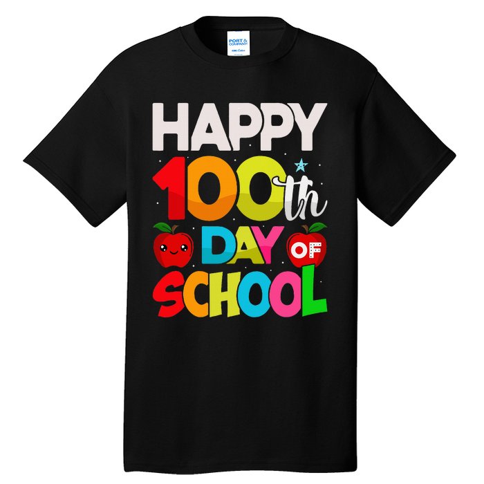 100 Days Of School Teacher Student Tall T-Shirt