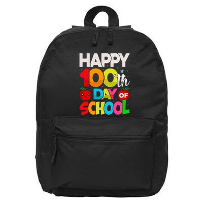 100 Days Of School Teacher Student 16 in Basic Backpack