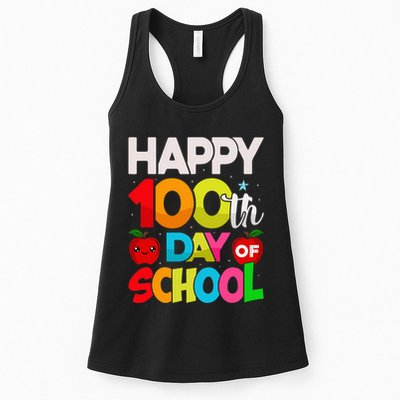 100 Days Of School Teacher Student Womens Tank Top